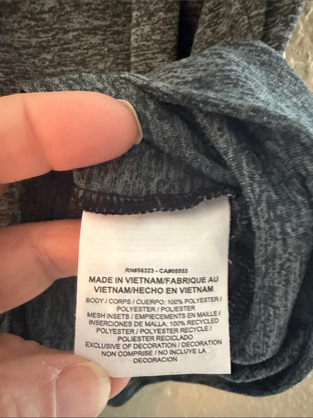 Nike lightweight tank